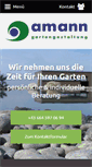 Mobile Screenshot of gartengestaltung-amann.at